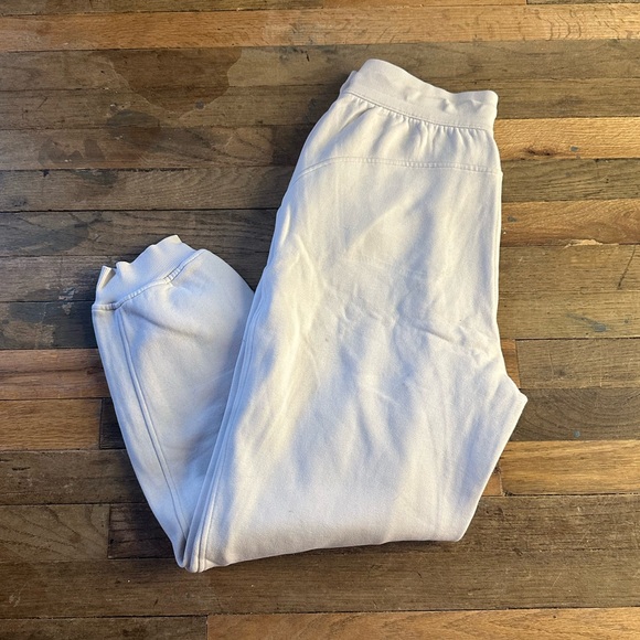 Lululemon Relaxed Fit Scuba Joggers - Size 8 - White Opal - Picture 1 of 7